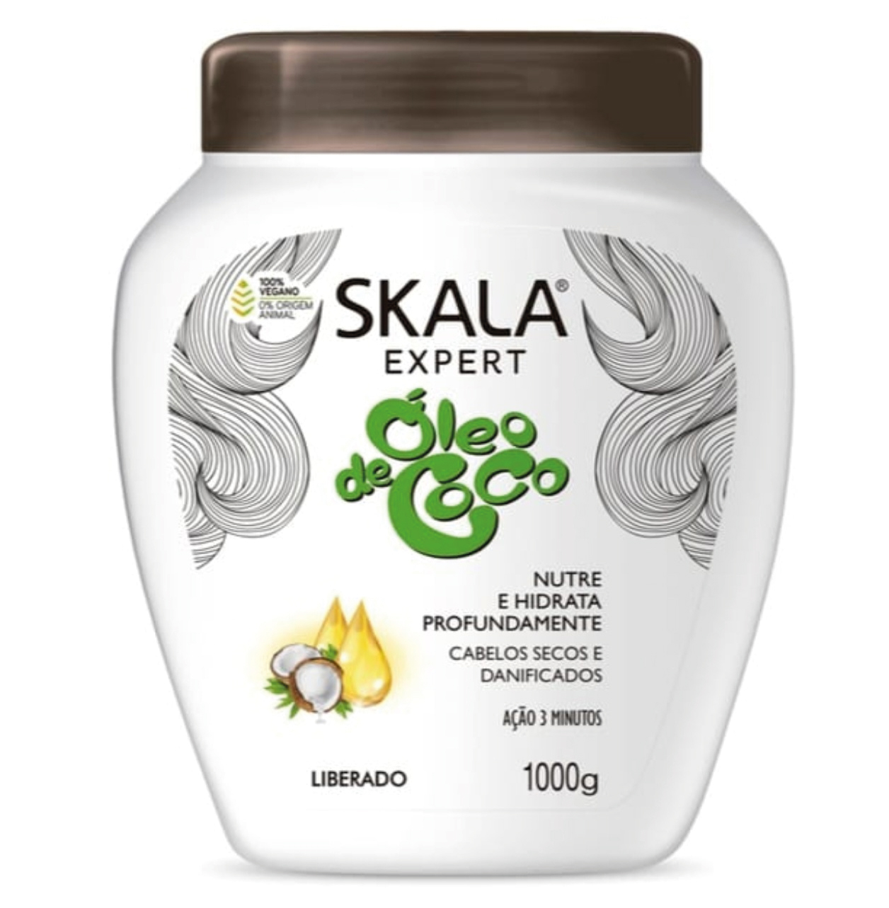 SKALA EXPERT BAÑO DE CREMA OLEO DE COCO X 1 KG.